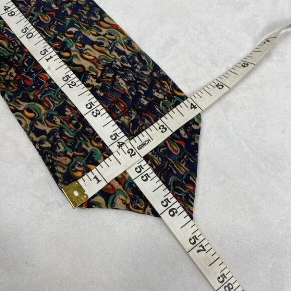 Molecular Expressions Cocktail COLL. Tie Mens 4x56.5” Champagne Under Microscope - Picture 5 of 6